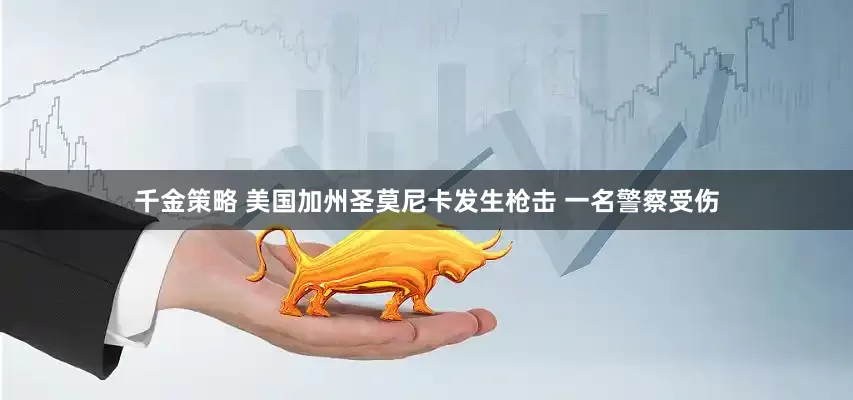 千金策略 美国加州圣莫尼卡发生枪击 一名警察受伤