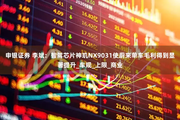 申银证券 李斌：智驾芯片神玑NX9031使蔚来单车毛利得到显著提升_车规_上限_商业