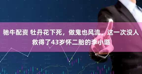 驰牛配资 牡丹花下死，做鬼也风流，这一次没人救得了43岁怀二胎的李小璐