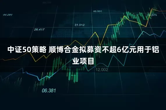 中证50策略 顺博合金拟募资不超6亿元用于铝业项目